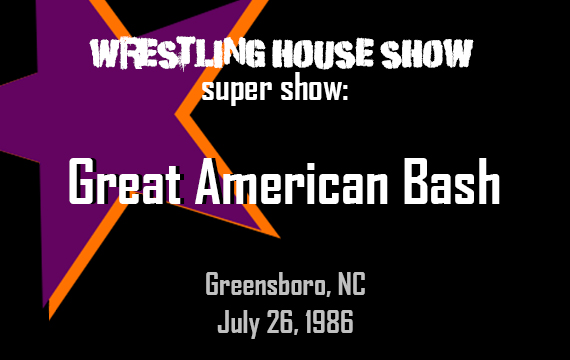 Great American Bash (July 26, 1986) – WHS Super Show